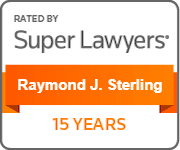 Rated By Super Lawyers | Raymond J. Sterling | 15 Years
